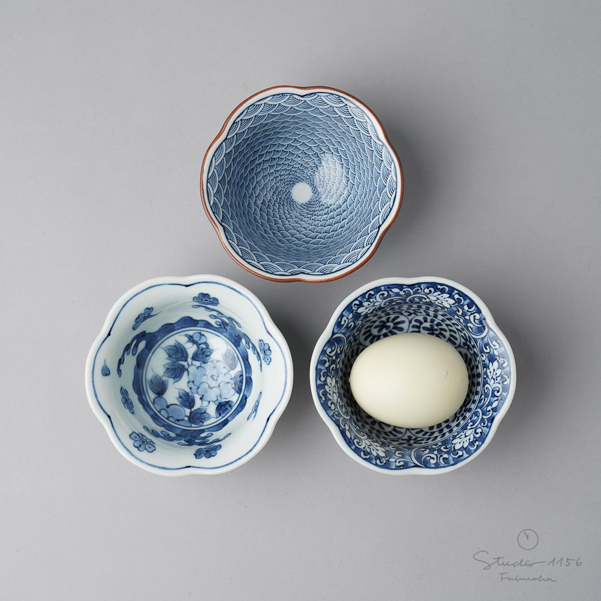 波佐見焼 染付 六方花型小鉢 9cm 高山陶器の通販｜Studio1156 – 【公式