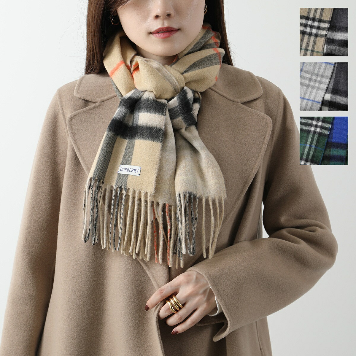 楽天市場】BURBERRY バーバリー マフラー MU DF MED TO GC SCF 8095699