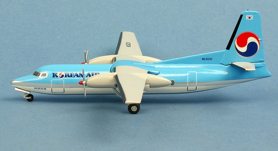 Aero Classics AC211263A Fokker F27 Friendship Korean Air HL5211