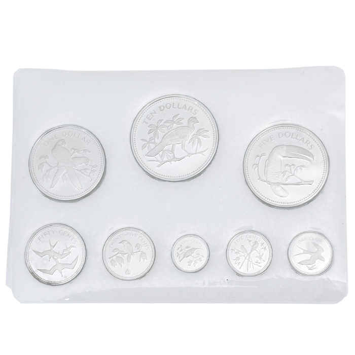 ベリーズ 1975年 銀貨 Coinage of BELIZE ベリーズ 1975年 銀貨