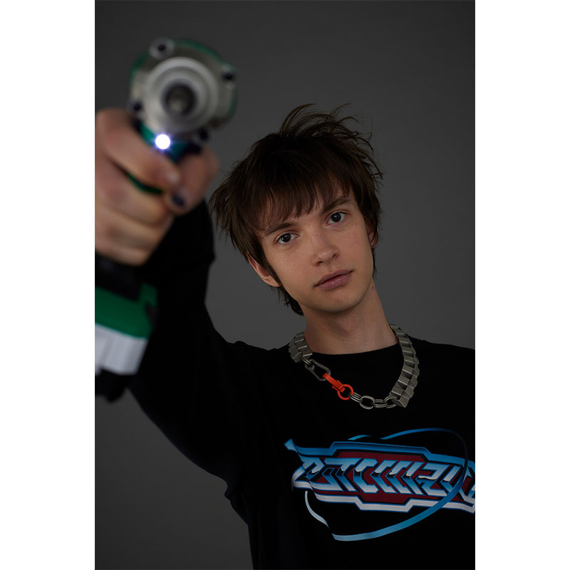 MURAKUMO TECHNO LongTee (Black) - ZUTOMAYO MART
