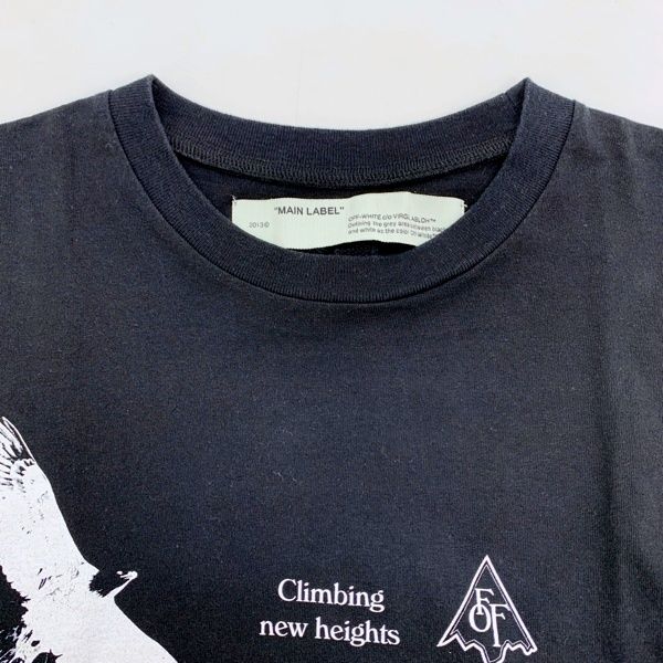OFF-WHITE オフホワイト 半袖 Tシャツ Climbing New Heights Shirt