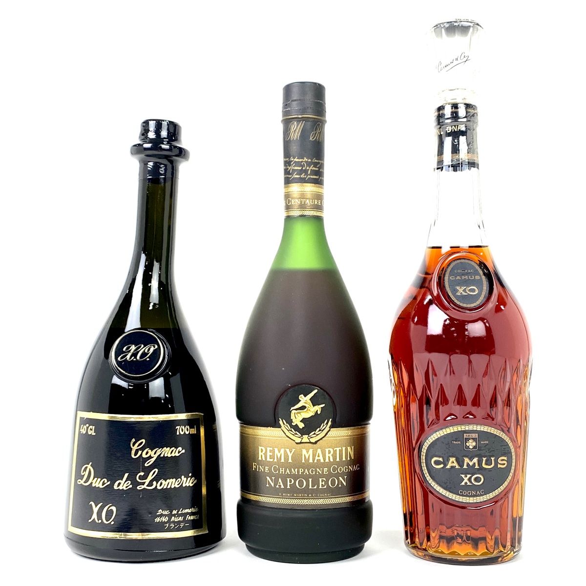 3本 レミーマルタン Duc de Lomerie カミュ セール中 コニャック 700ml