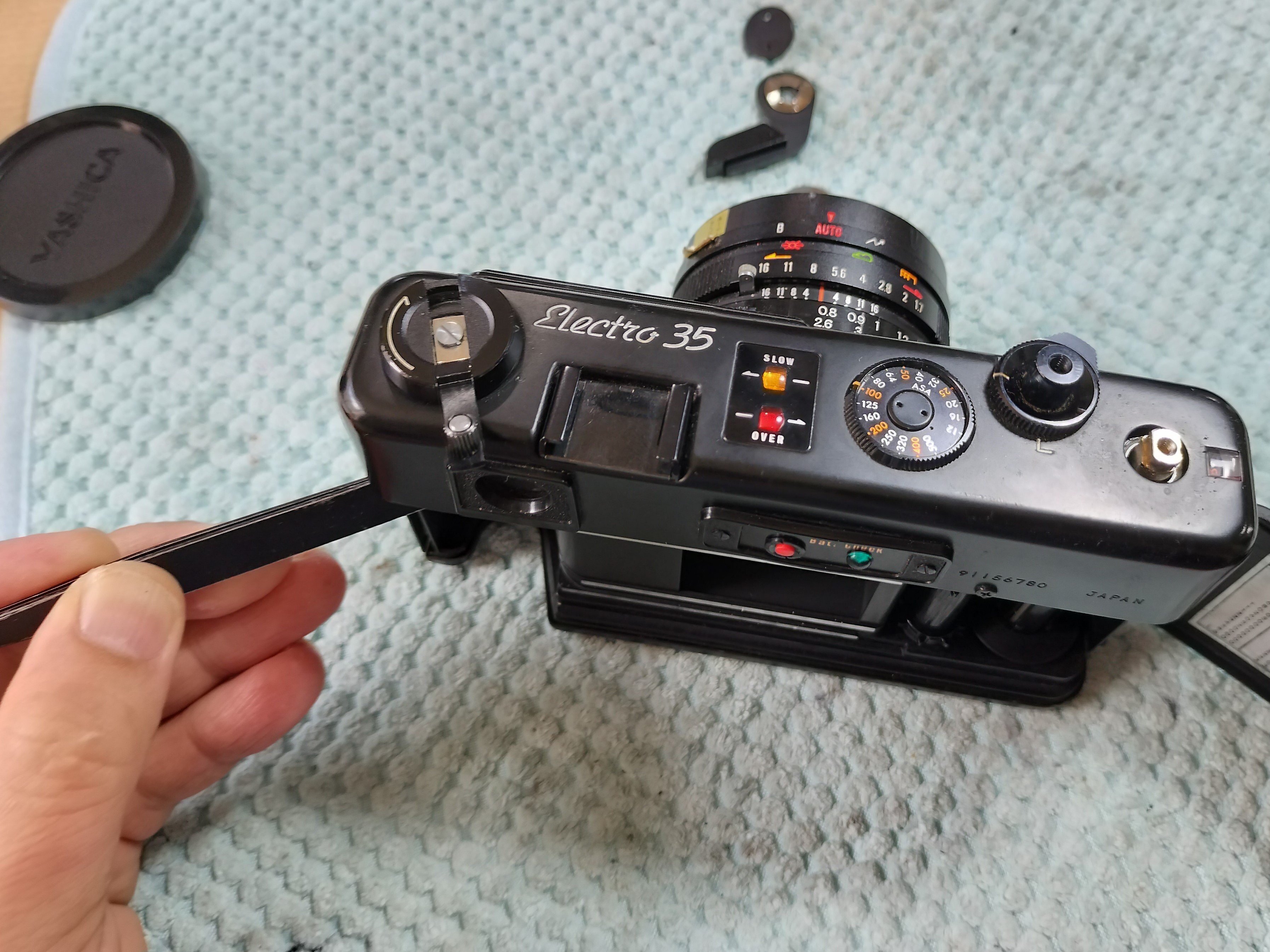 ヤシカエレクトロ35 GS 【極美品・完動品・光学系分解整備済み】⑧