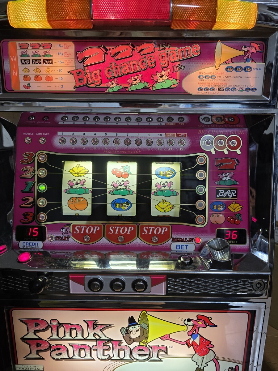 Yahoo!オークション -「ピンクパンサー」(パチスロ実機) (パチンコ
