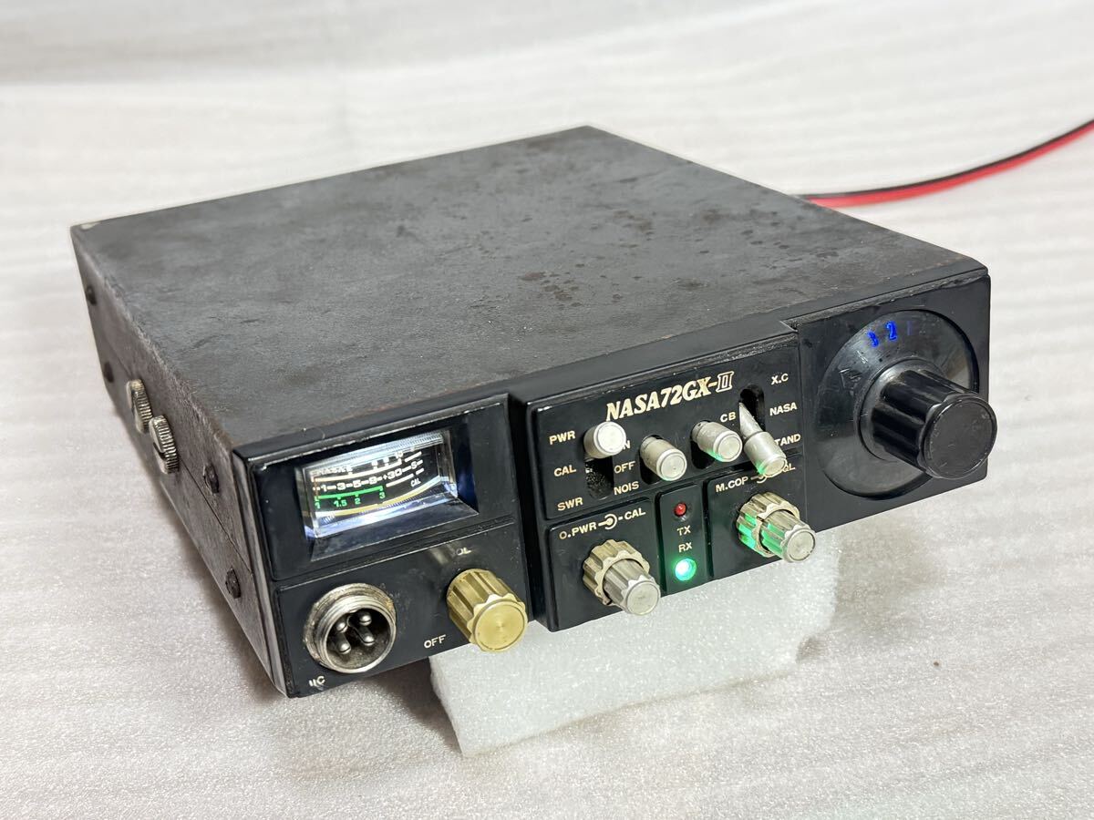 受信機 NASA 72GX NASA 72GX-Ⅱ 無線機 Yahoo!オークション - NASA
