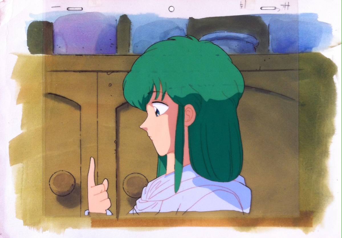 セル画 赤ずきんチャチャ セラヴィ先生とエリザベス風ドロシーちゃん