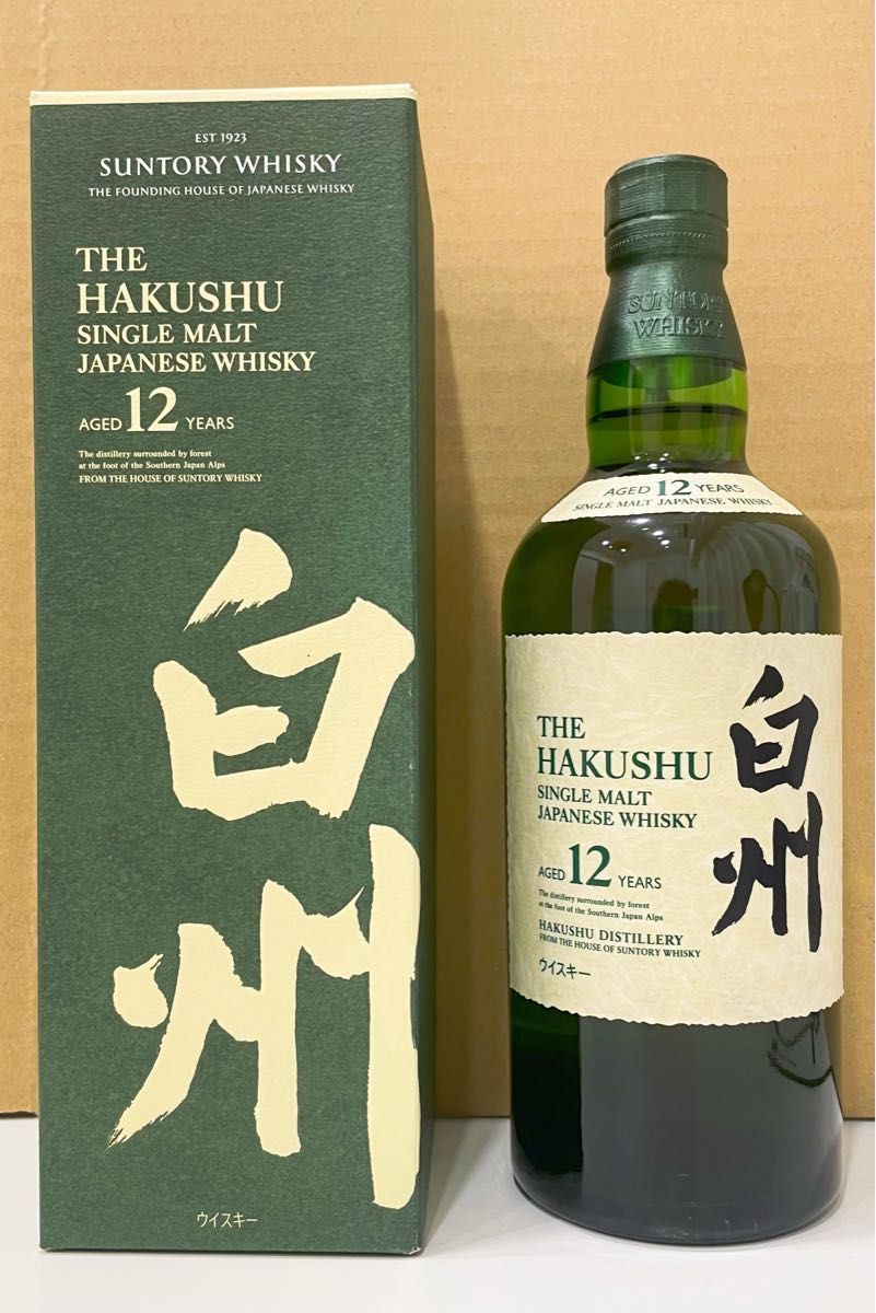 サントリー シングルモルト 白州 12年 700ml 1