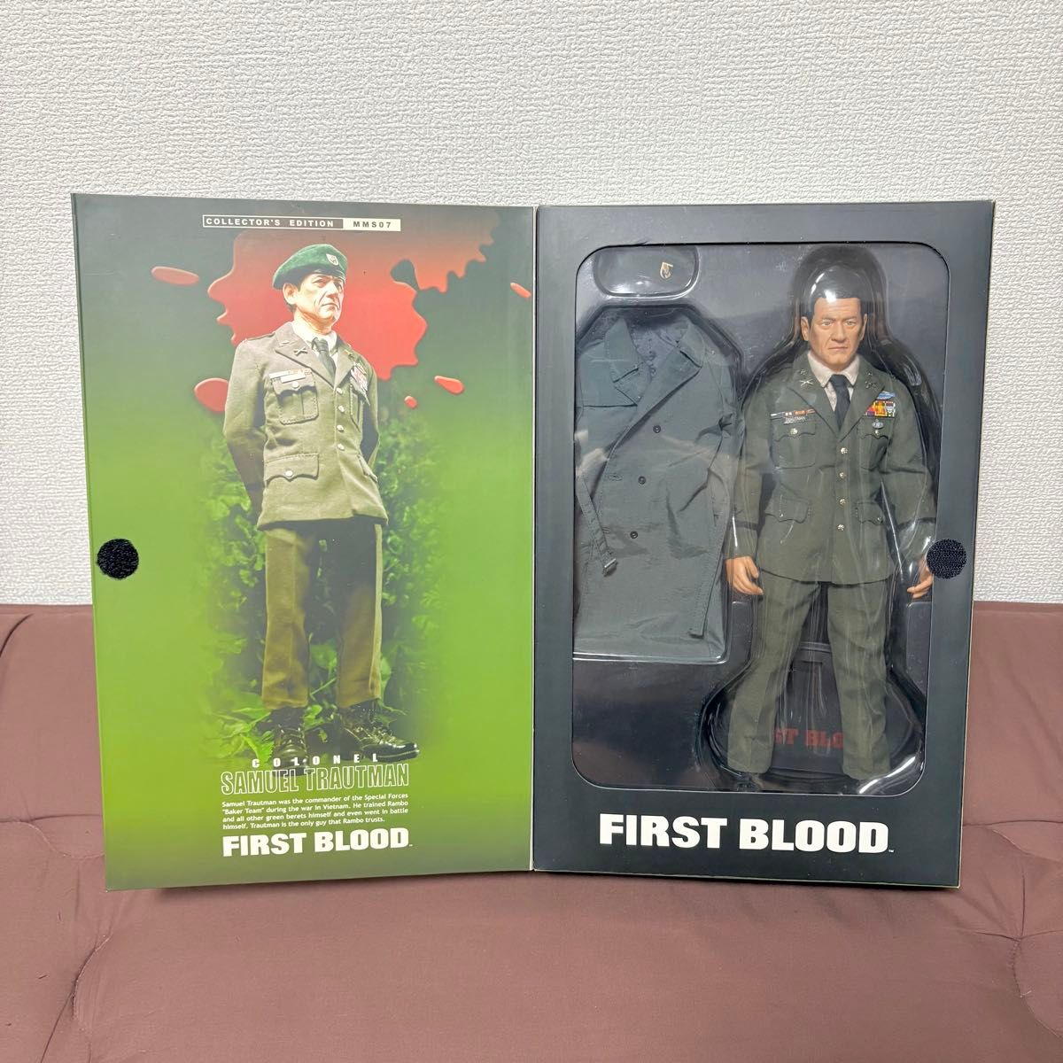 極美品】トラウトマン大佐 マスターピース ランボー 1/6 ホットトイズ