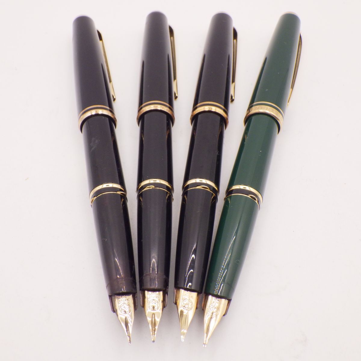 1円☆ MONTBLANC モンブラン 万年筆 14K 585 刻印 No320 ボールペン