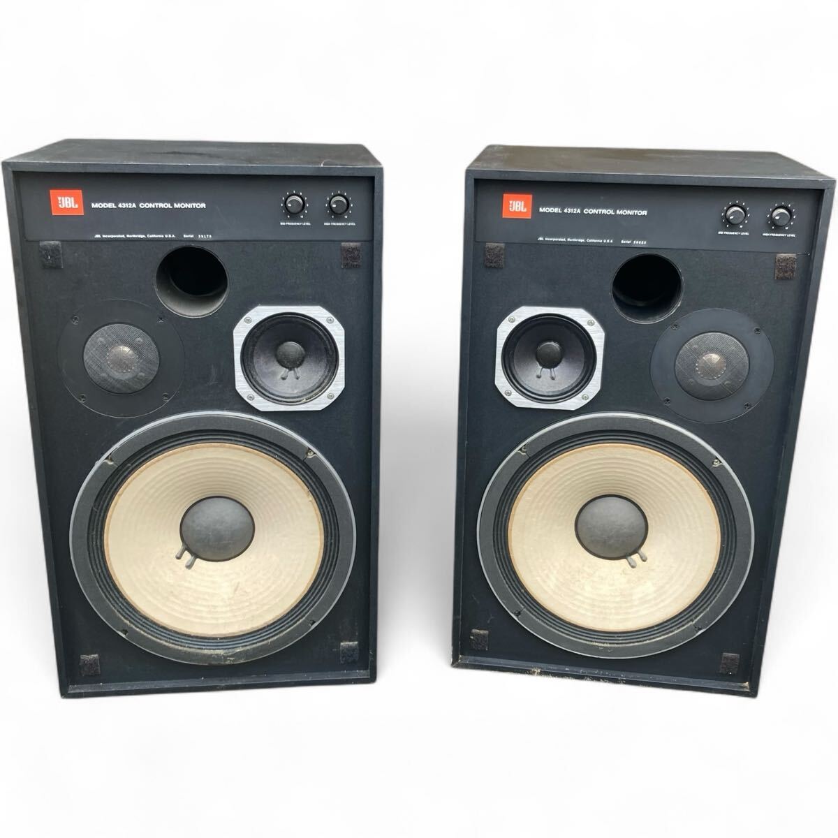 JBL 4312A モニタースピーカー ペア 右1台 JBL 4312A モニター