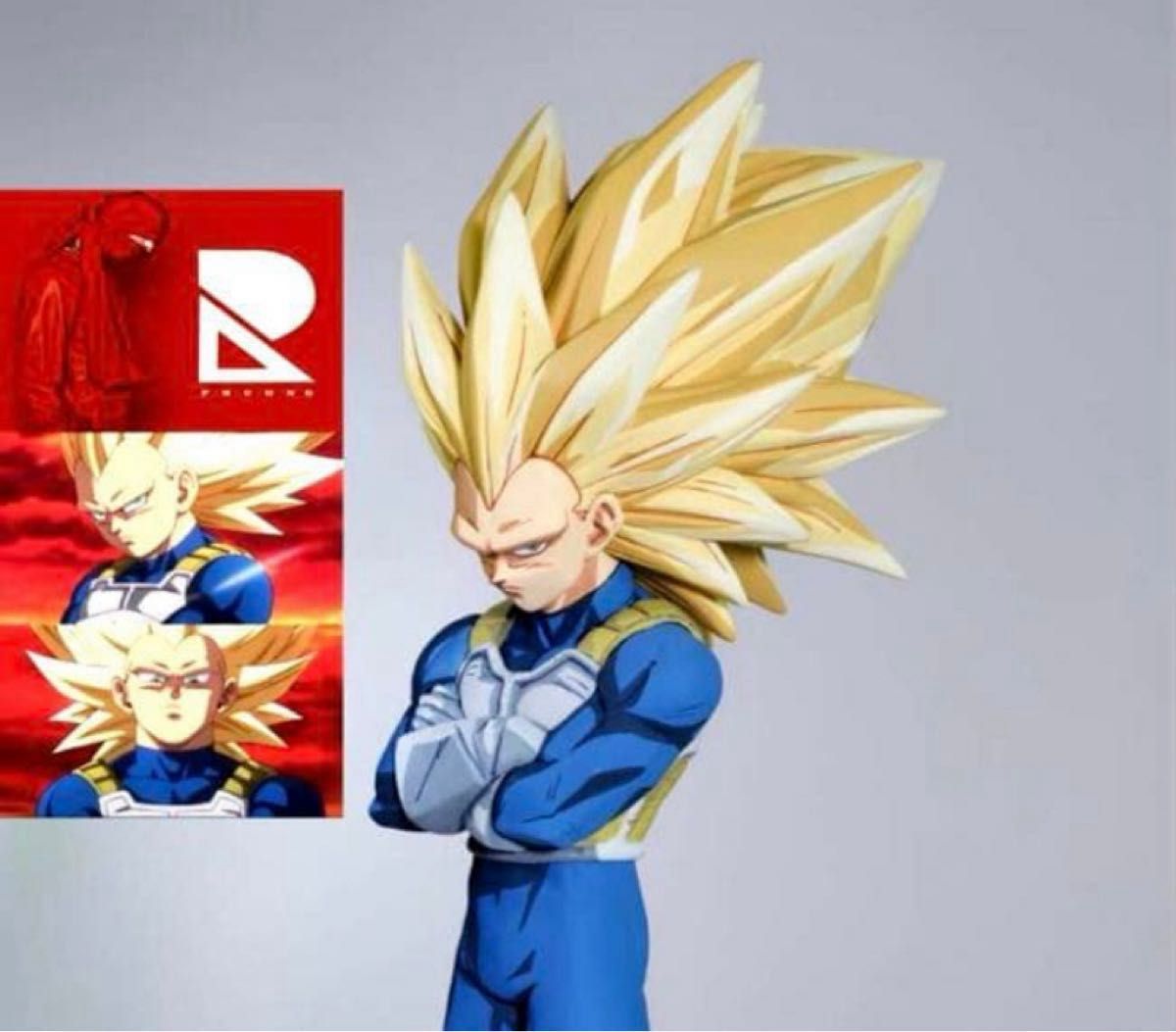 リペイント ガレージキット ドラゴンボール 超サイヤ人3ベジータ 二