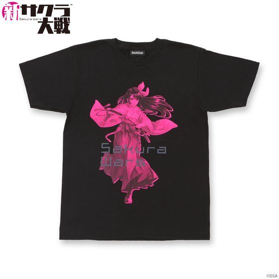 新サクラ大戦 Tシャツ 天宮さくら柄 | アニメグッズ ・おもちゃなら