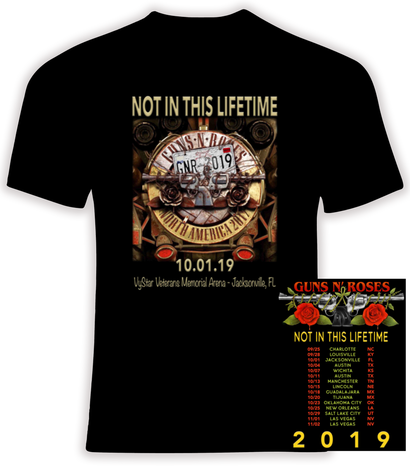 Guns N' Roses 2017 Not In This Lifetime Tour - Phoenix Tees