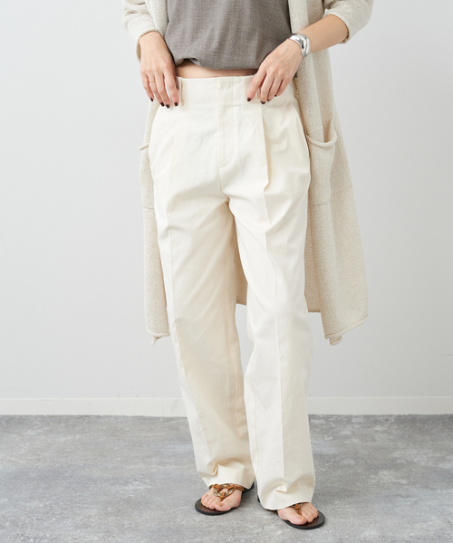 Plage R'IAM タックチノパンツ 38 M109234787 - パンツクラシック
