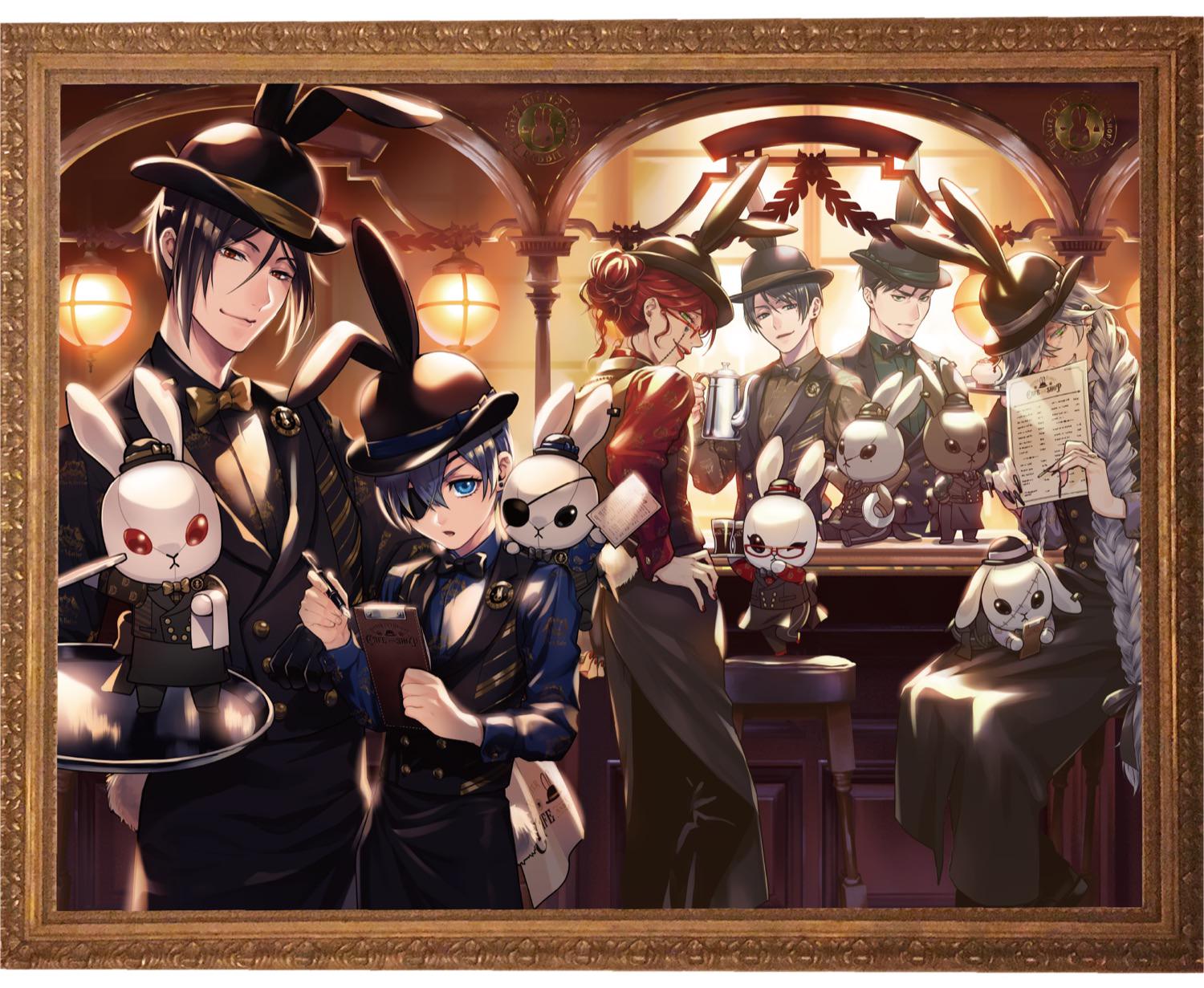 黒執事 ブラックレーベル カフェ&ショップ 枢やな先生の描き下ろし解禁!