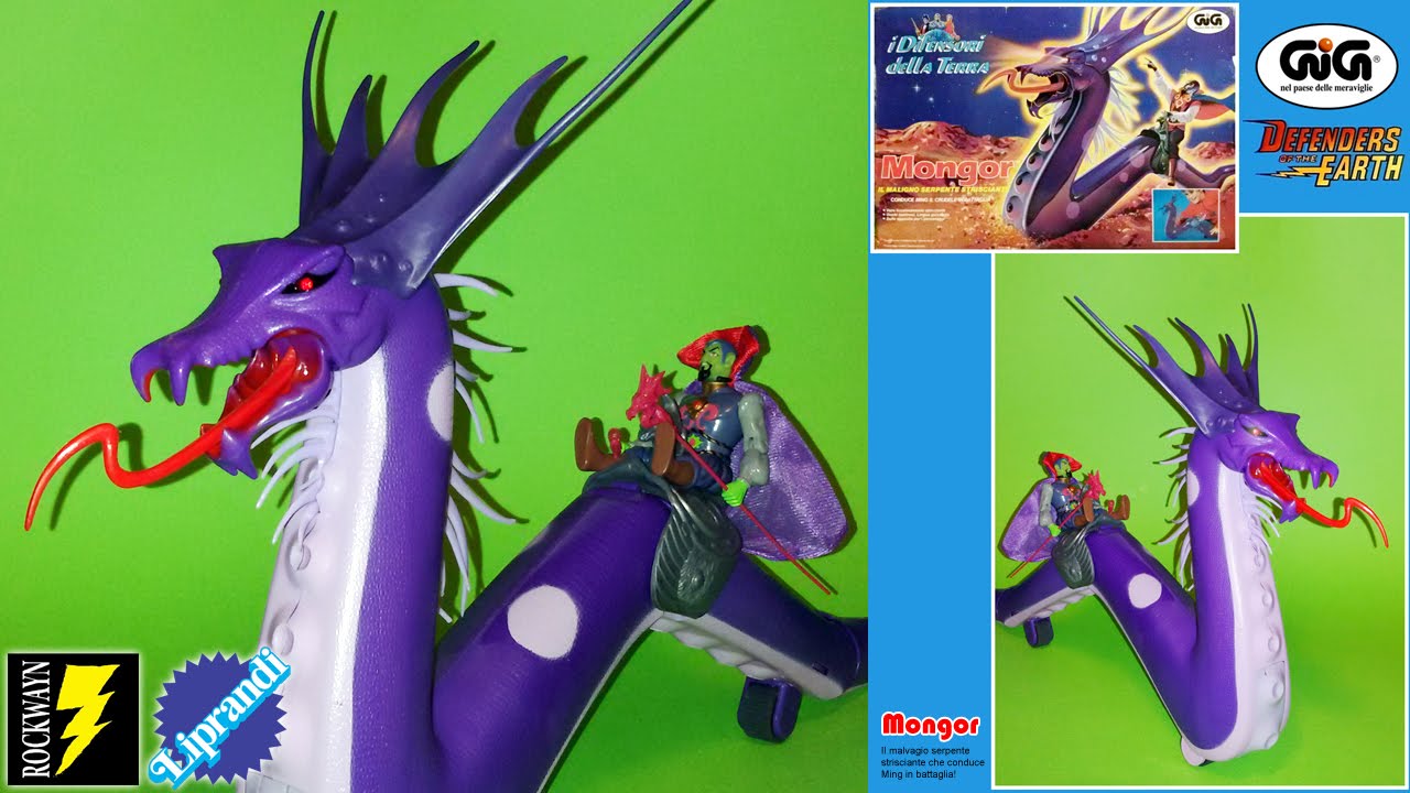 GALOOB DEFENDERS OF THE EARTH - MONGOR REVIEW (eng) - YouTube