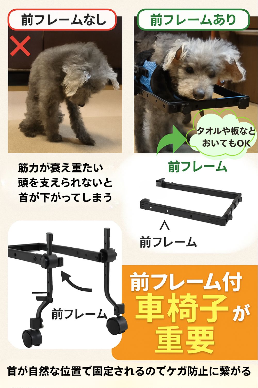 楽天市場】犬用車椅子 4輪 歩行器 車いす 犬用歩行器 車いす 後ろ足