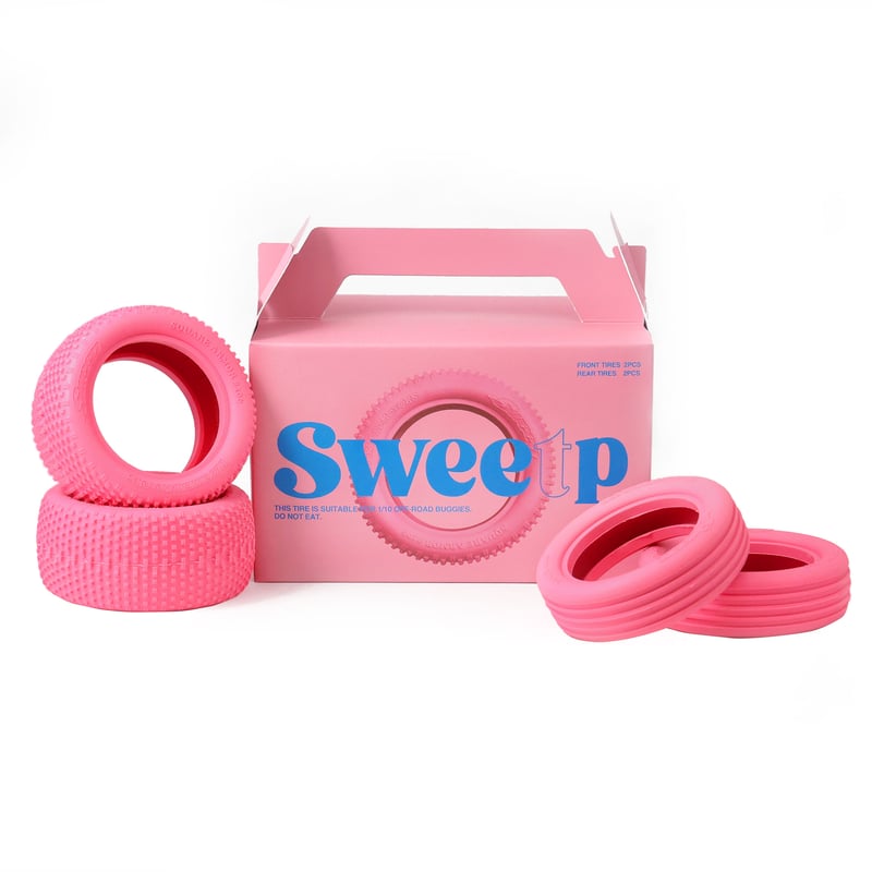 Sweep x BLOCKHEAD MOTORS ピンクタイヤ SWEET BOXセット |