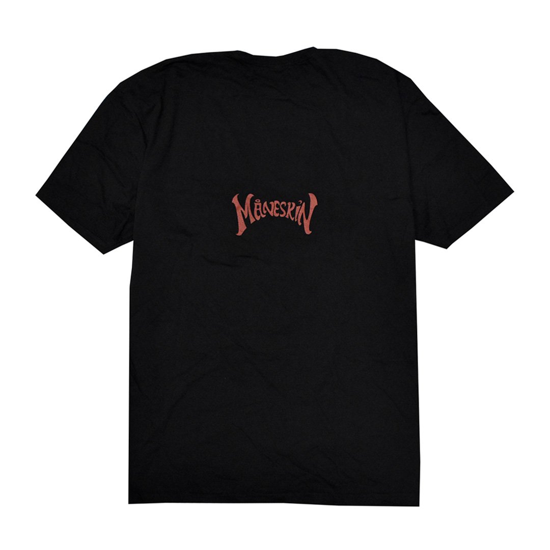 初期品 希少 オフィシャル 公式 トップ マネスキン バンドTシャツ