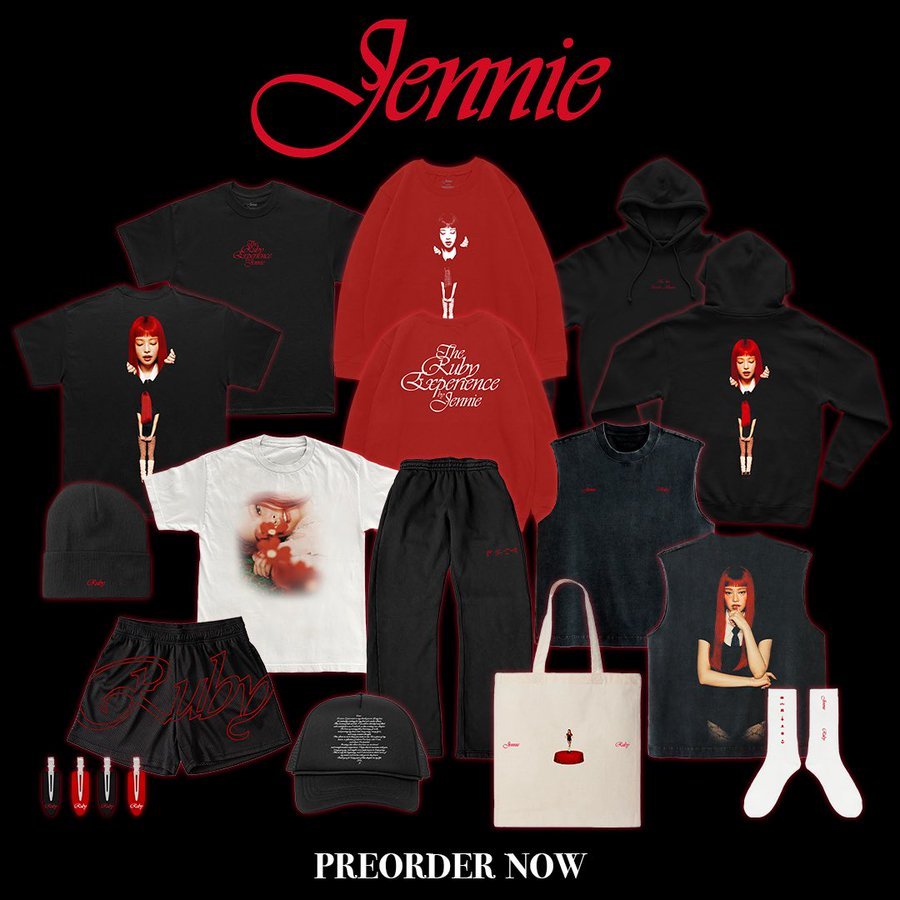 JENNIE The Ruby Experience ruby 特典 グッズ Official merch