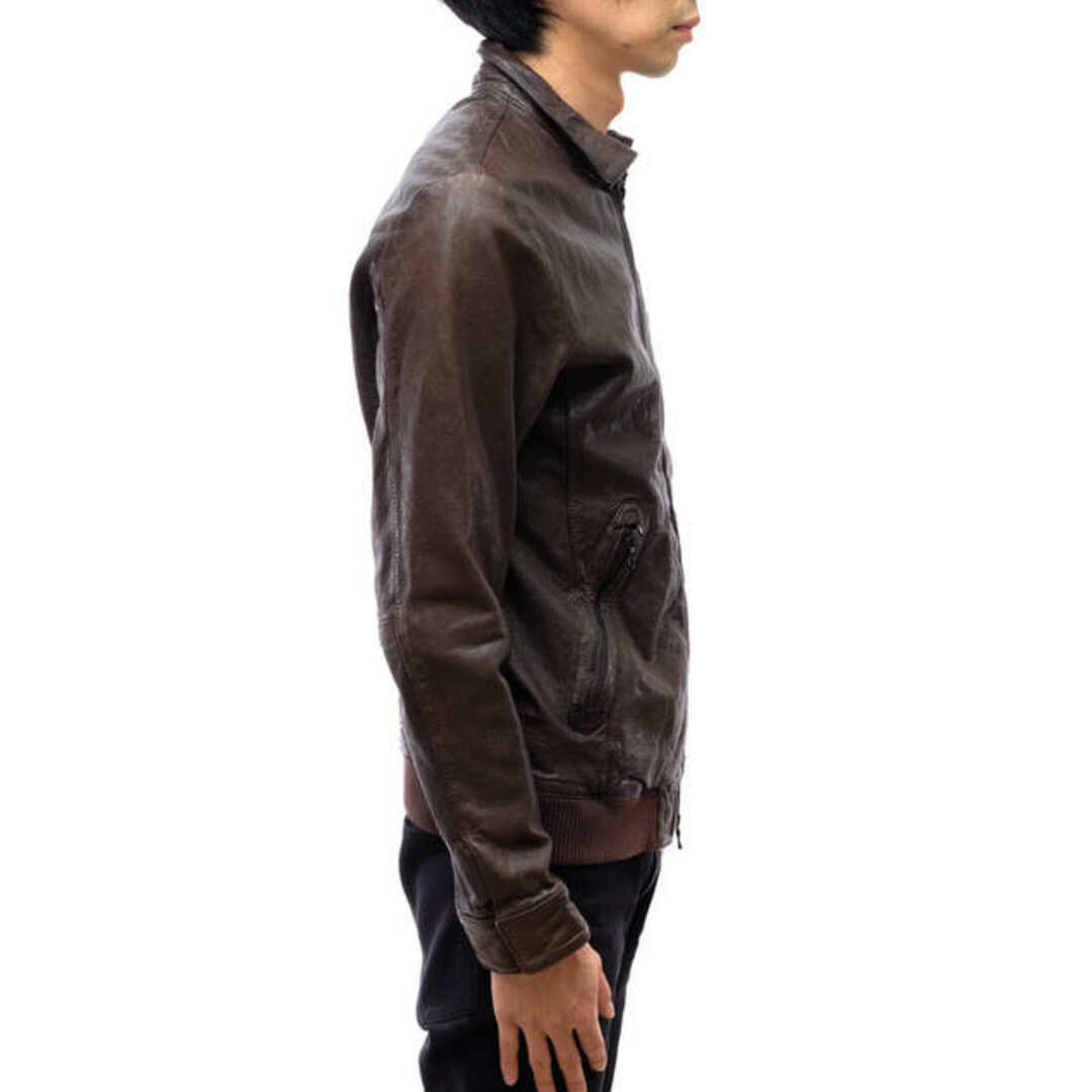 nano universeレザージャケットゴートスキン（やぎ革）メンズ ナノ