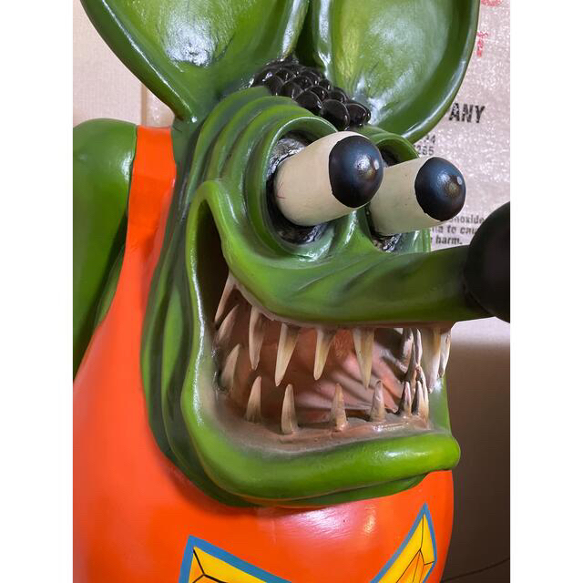 数量限定/希少商品】RATFINK ラットフィンク 超巨大フィギュア！店頭用