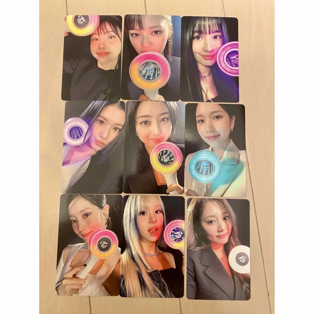 TWICE ペンライト トレカ セット twice ペンライトトレカ付き