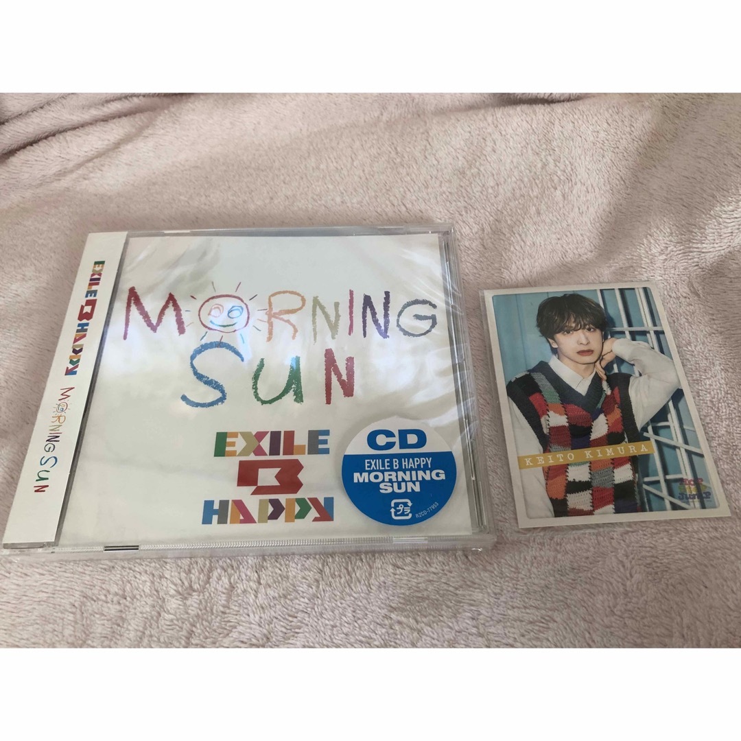 木村慧人 EXILE B HAPPY MORNING SUN トレカ A 特典絵柄解禁！】2024/5/5(