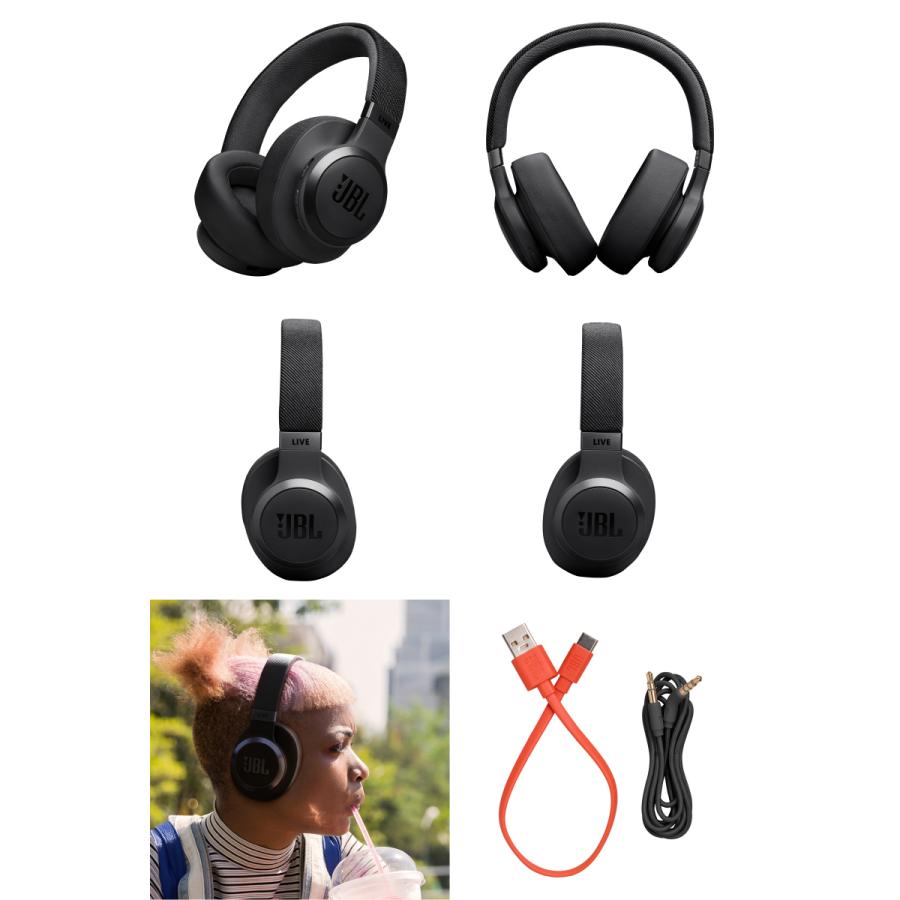 JBL（ジェイビーエル） JBL LIVE770NC JBLLIVE770NCBLK ハイブリッド