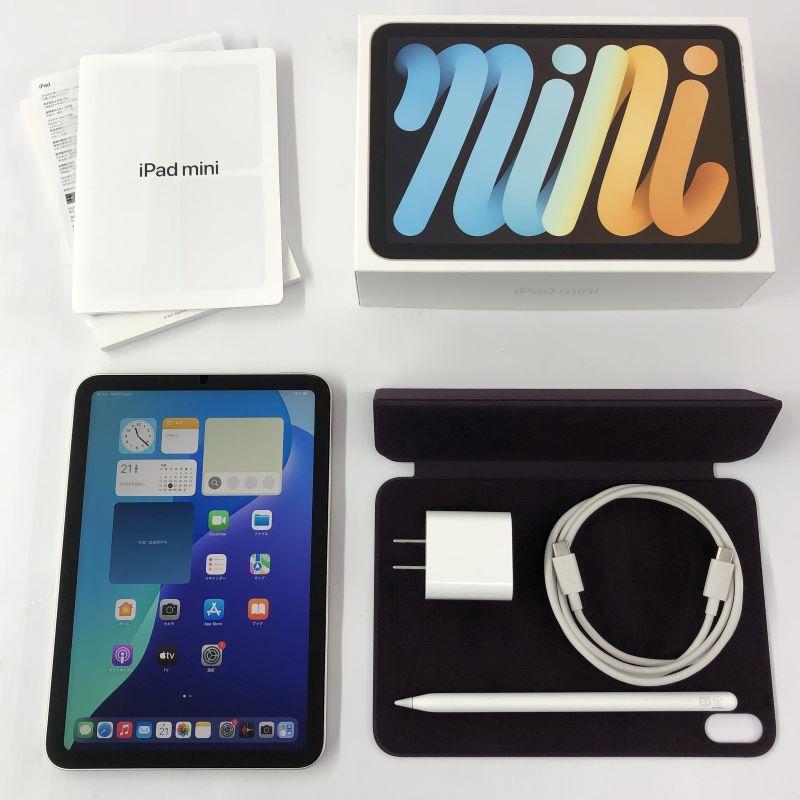 Wi-Fiモデル Apple iPad mini 第6世代 256GB スターライト + Pencil 第