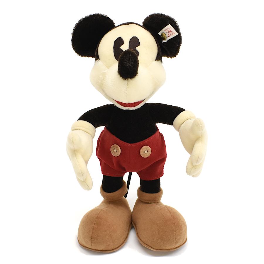 ディズニー 70周年記念 シュタイフ ミッキー ミニー 未使用 シリアル未