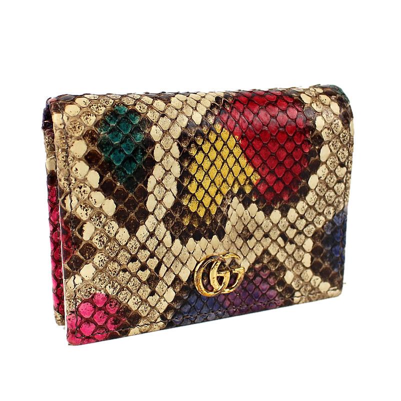 ✨未使用に近い✨ GUCCI ミニ財布 GGライン GG柄 マーモント 本物