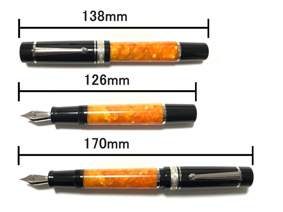 デルタ 旧ドルチェビータとの新D-Vの比較（デルタ［DELTA］｜万年筆）