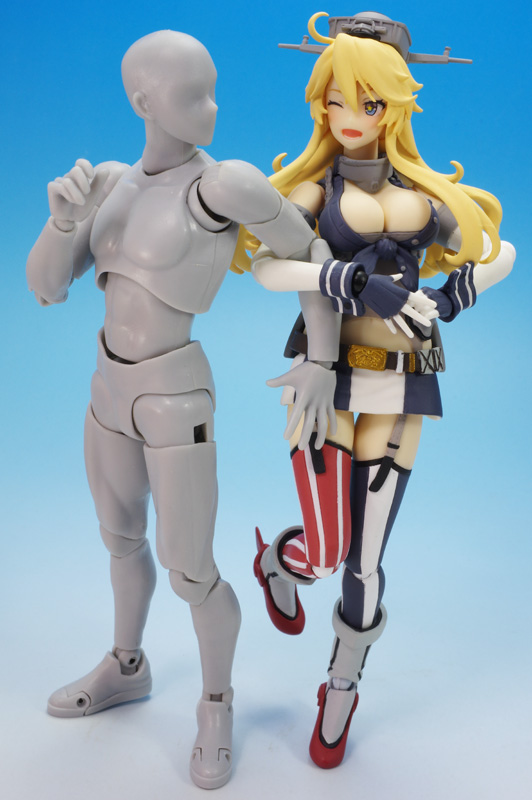 オンライン特典付き Iowa アイオワ 艦これ 目閉じ笑顔 figma figma