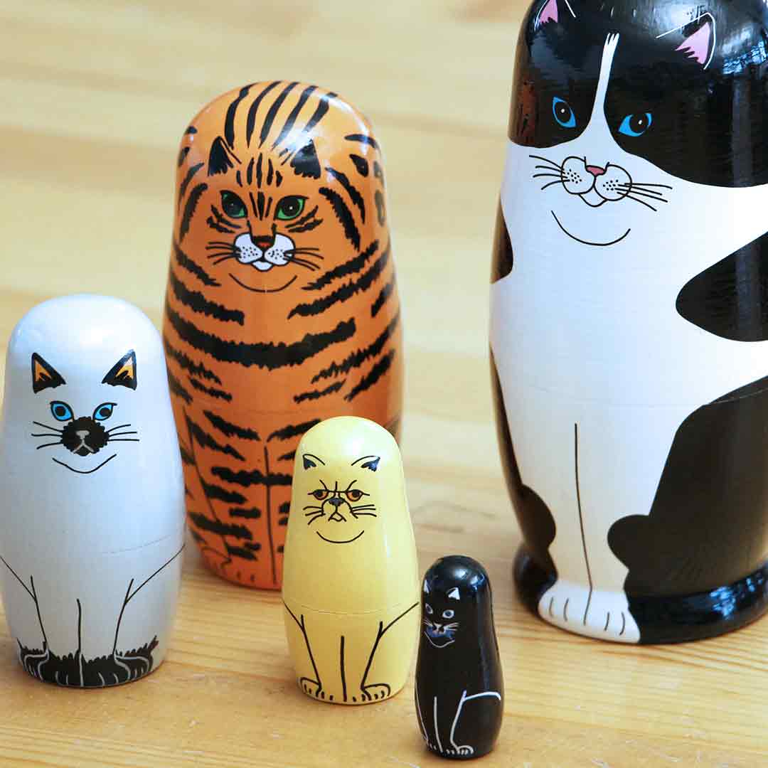 フィーラインファイブ | 猫のマトリョーシカ | BRANDS,MIDORI KOMATSU