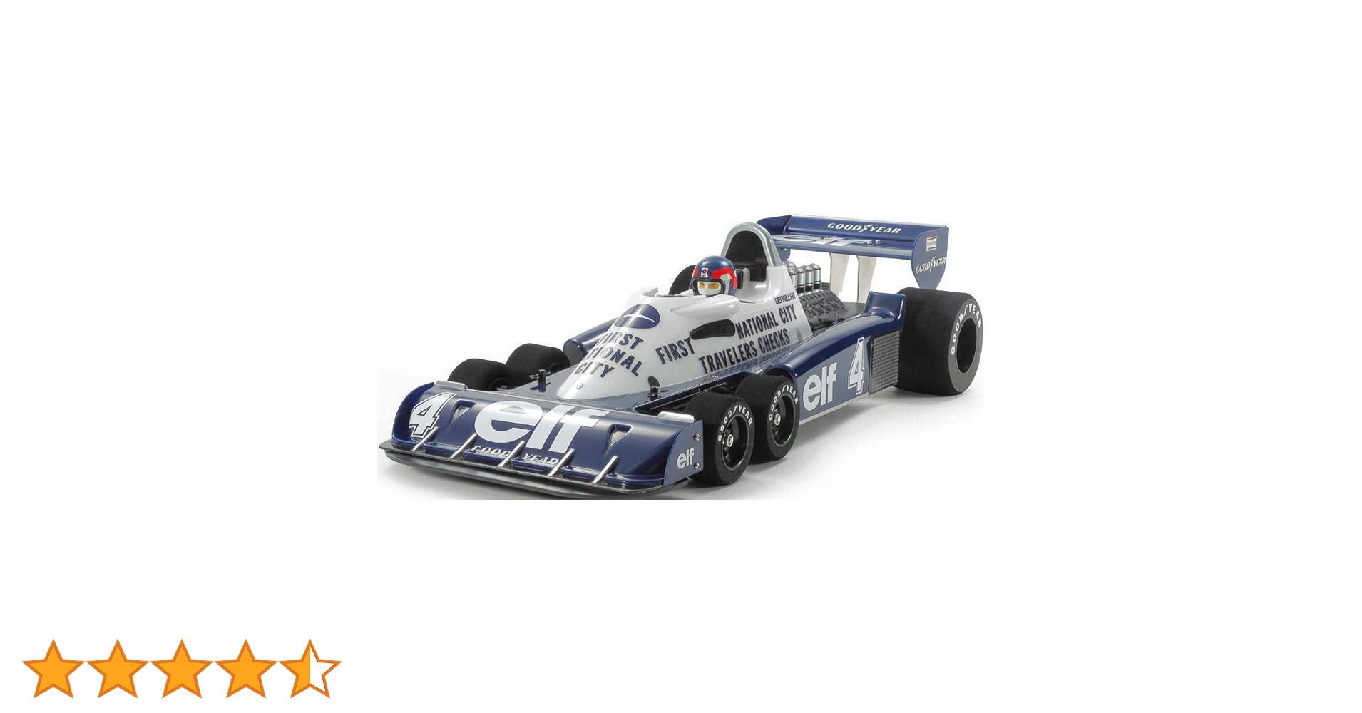 タミヤ 1/10 ティレル P34 1977モナコGP 塗装済ボディ タミヤ 1/10