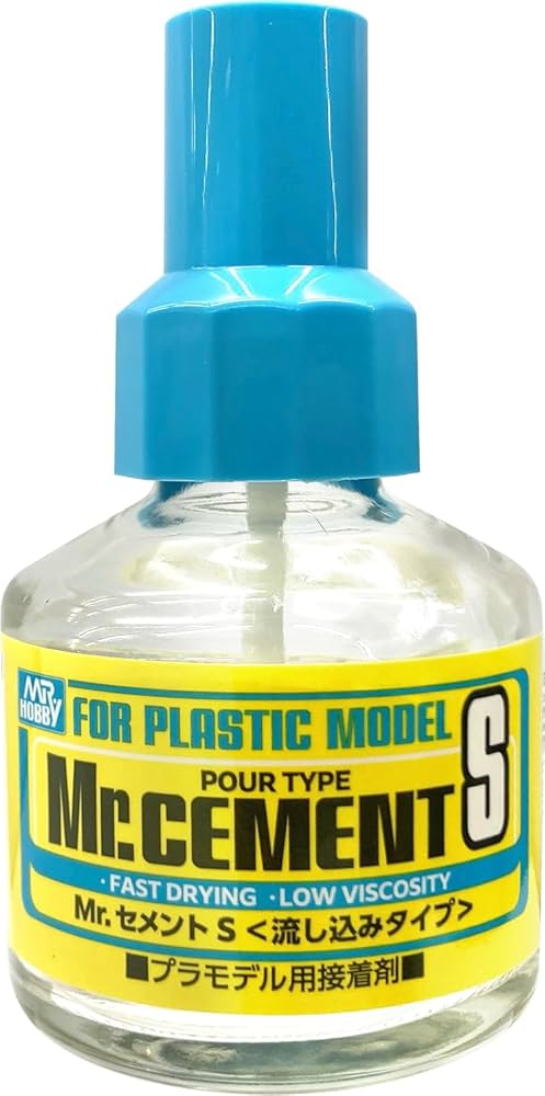 Amazon | GSIクレオス Mr.セメントS 流し込みタイプ 40ml 模型用接着剤