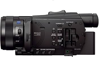 Amazon.co.jp: Sony 4K Video Camera Handycam FDR-AX700 Black 12x