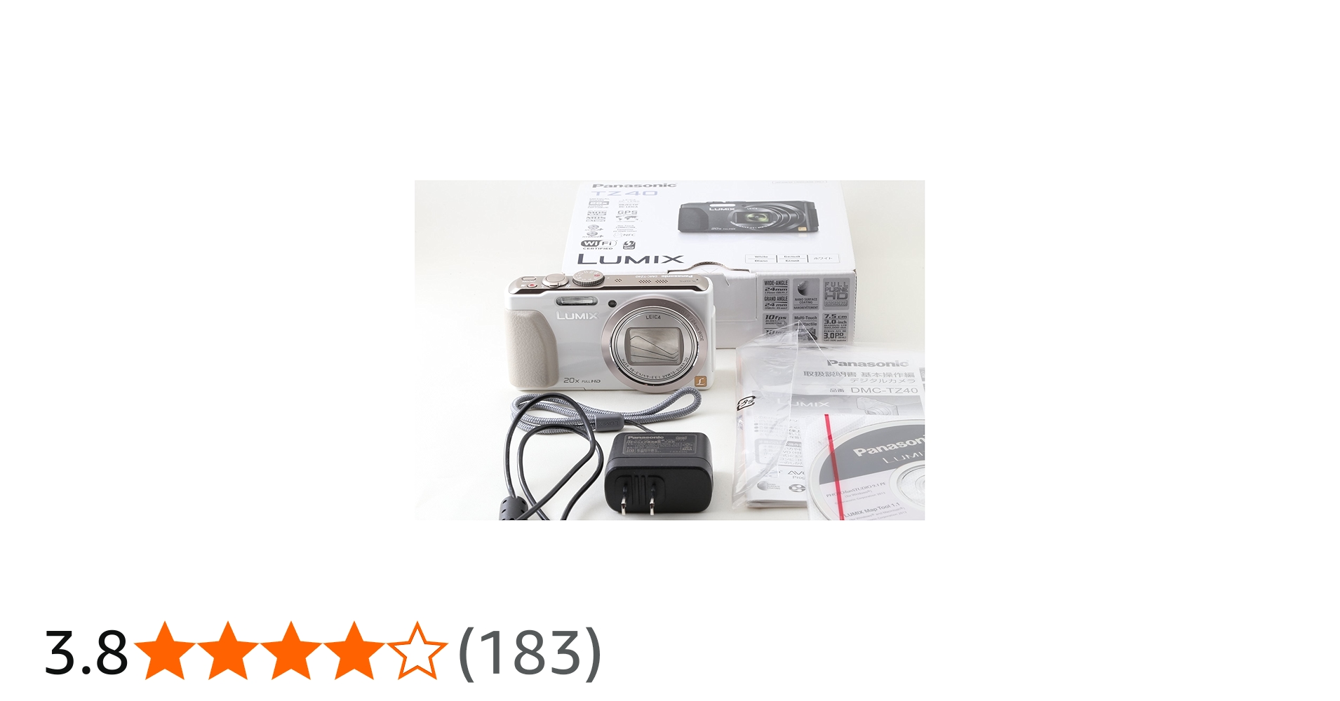 Amazon.co.jp: パナソニック デジタルカメラ ルミックス TZ40 光学20倍