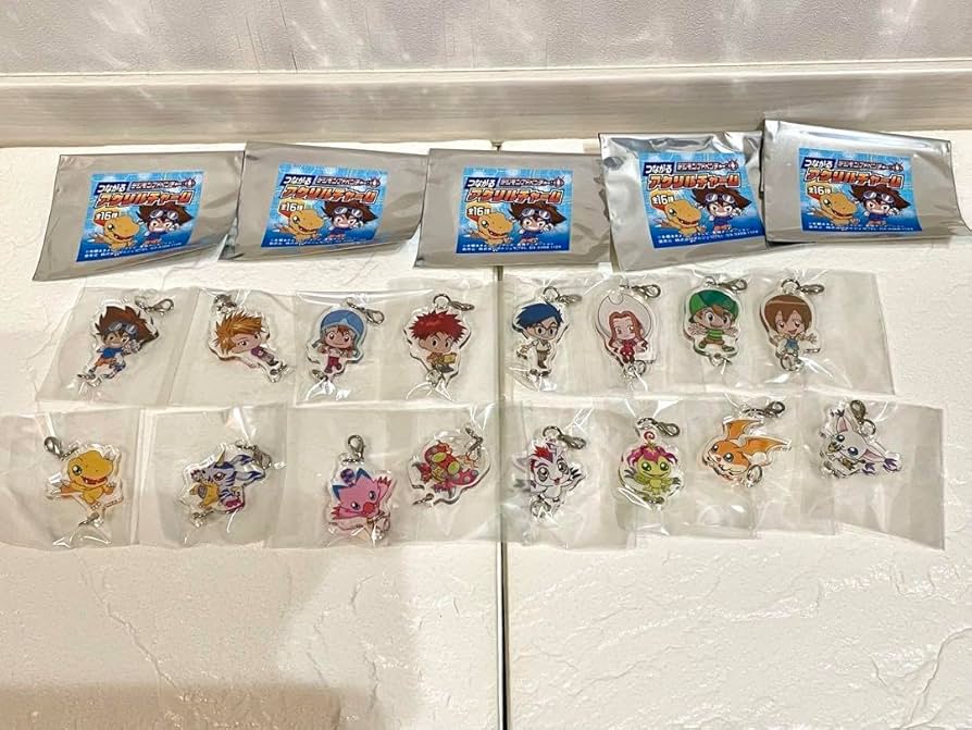 Amazon.co.jp: デジモンアドベンチャー : つながるアクリルチャーム