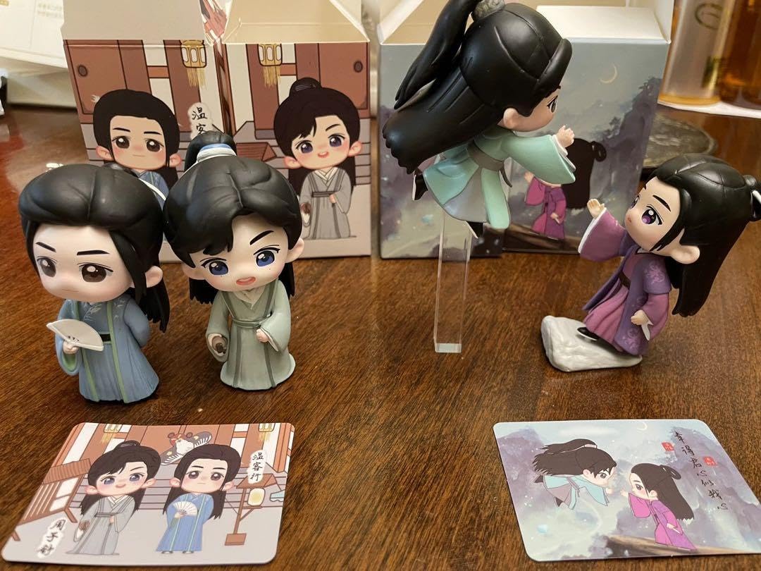 8ペア背景付き 山河令 フィギュアペア 温客行 龔俊 周子舒 張哲瀚 128
