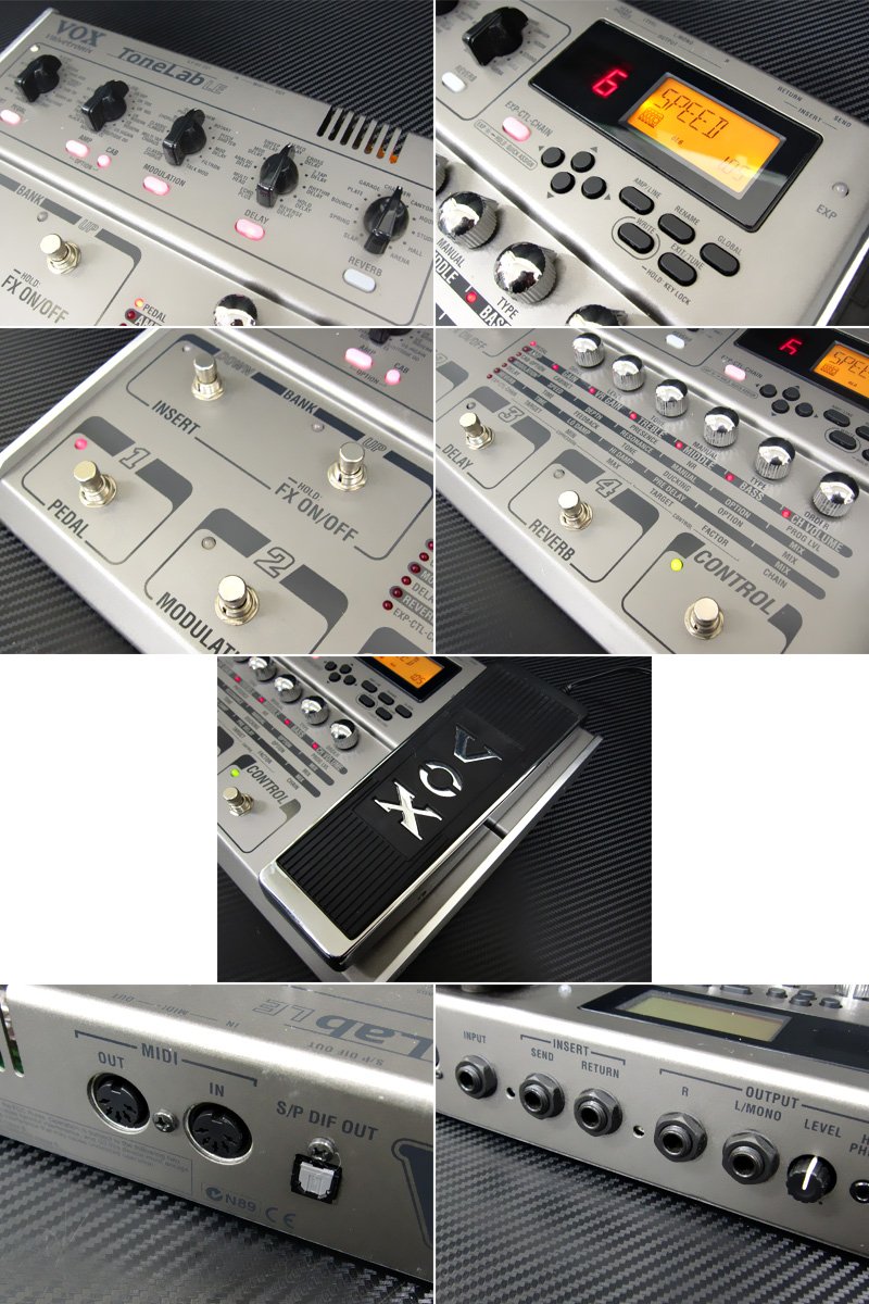 Amazon | VOX ToneLab LE マルチエフェクター 真空管 | エレキギター