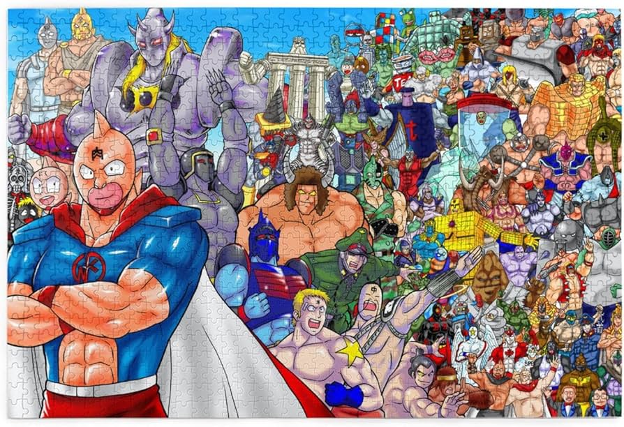 Amazon | キン肉マン ジグソーパズル 絵パズル 1000ピース 知育 脳