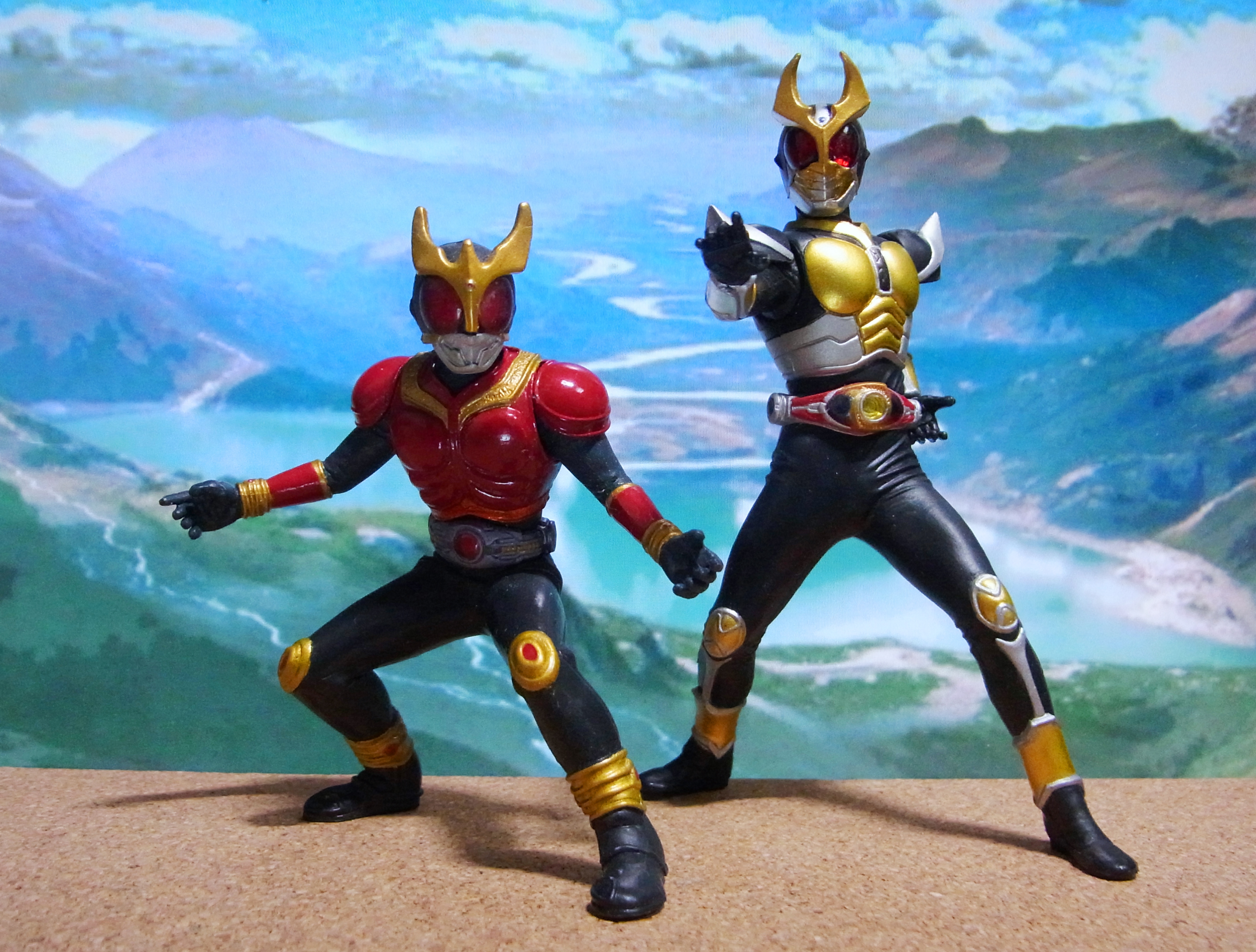 仮面ライダー クウガ＆アギトセット