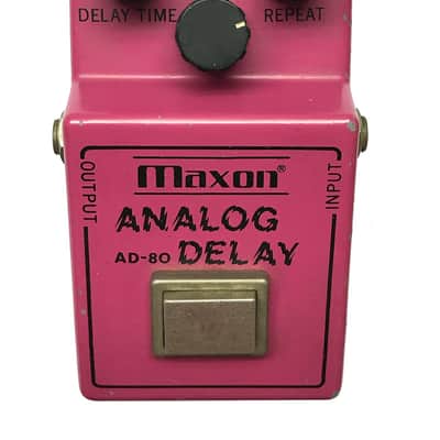 MAXON Analog Delay AD-80 '70s後半〜'80s前半 MAXON Analog Delay AD