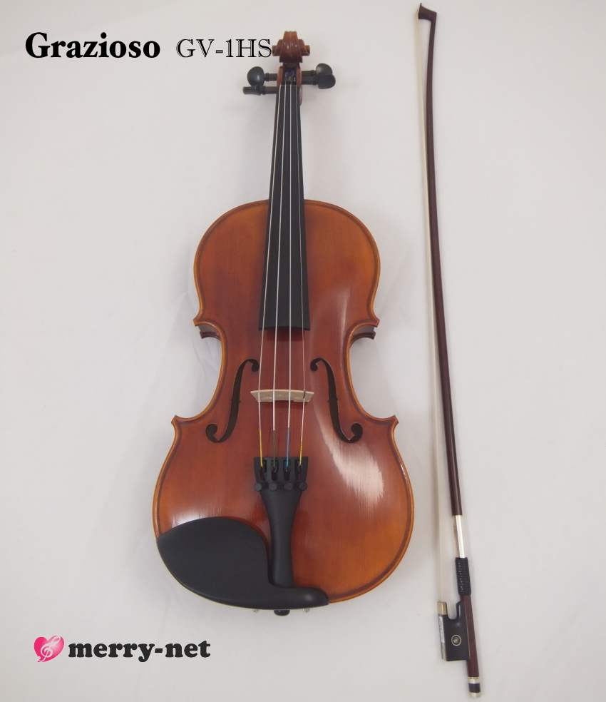 Grazioso GV-1HS 4/4 バイオリン 4点セット : 楽器のことならメリー