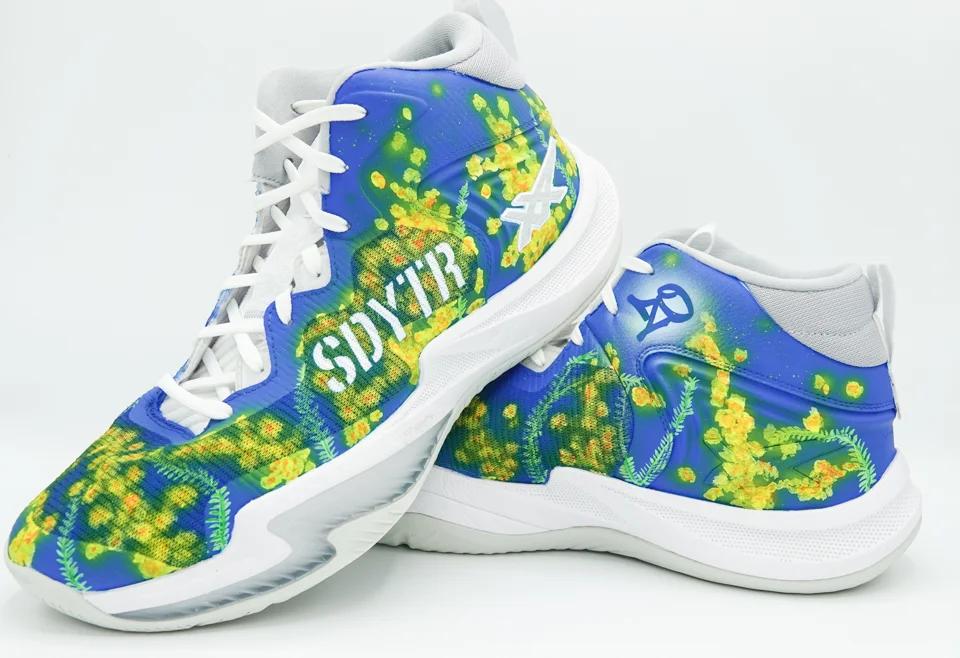 シーホース三河】#13 須田選手着用「ミモザカラーのバッシュ