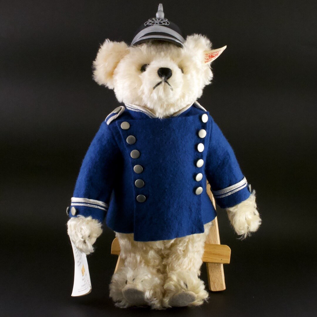 Steiff/SWAROVSKI】ドイツ限定品！幸せの青い鳥 ペアぬいぐるみ Steiff