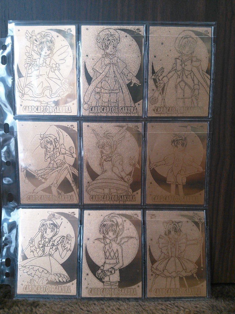 カードキャプターさくら劇場版 エッチングカードコレクション 銀 全27